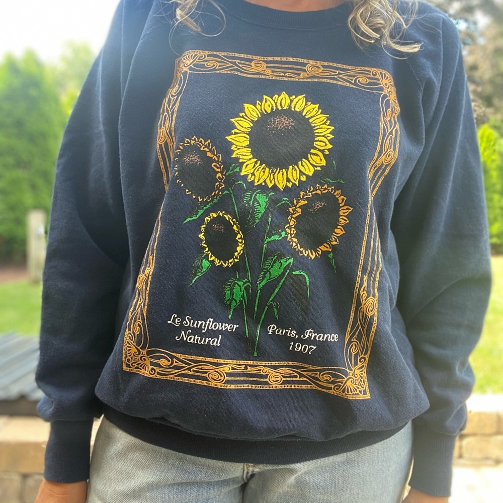 Vintage Sunflower Sweatshirt